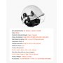 VEVOR Casque de Sécurité Industriel, Casque de Protection Certifié ANSI/ISEA Z89.1