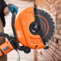 VEVOR Scie à Béton Électrique 406 mm 3500 W Profondeur de Coupe 152 mm