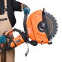 VEVOR Scie à Béton Électrique 406 mm 3500 W Profondeur de Coupe 152 mm