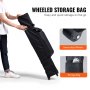 VEVOR Tonnelle Pop-up 304,8x304,8 cm Tonnelle Auvent Jardin Bâche Enduit Argenté PU 250D Sac à Roulettes Portable 4 Sacs Sable Abri Solaire Imperméable