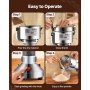 VEVOR Moulin à Épices Électrique 150 g, Broyeur à Grains Commercial 850 W Haute Vitesse