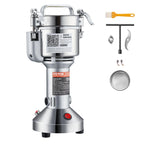 VEVOR Moulin à Épices Électrique 150 g, Broyeur à Grains Commercial 850 W Haute Vitesse