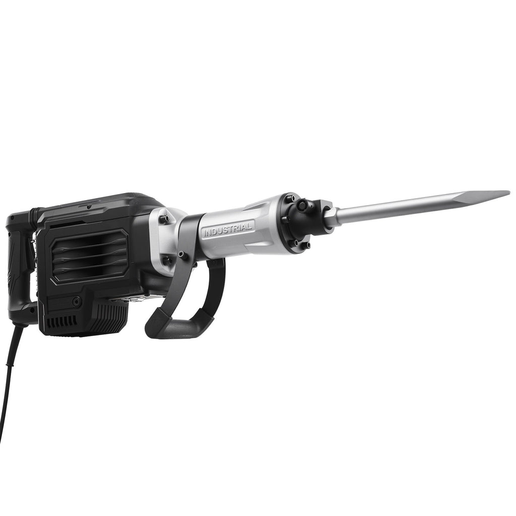 VEVOR Marteau Piqueur de Démolition 2800 W, Burineur Électrique 1200 BPM avec 3 Burins