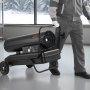 VEVOR Chauffage à Air Pulsé au Kérosène Diesel 50 kW, Chauffage d'Appoint sur Roues