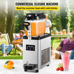 VEVOR Machine à Granita 6 L Machine de Glace Fondue Réfrigération Efficace 300 W