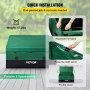 VEVOR Boîte de Rangement Extérieur 1013 L Coffre de Stockage Jardin Étanche Portable