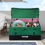 VEVOR Boîte de Rangement Extérieur 1013 L Coffre de Stockage Jardin Étanche Portable