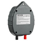 VEVOR Chargeur de Clôture Électrique, 1 J, Électrificateur de Clôture Électrique CA CC Solaire 10 kV