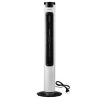 VEVOR Ventilateur Colonne, 1017 mm, Ventilateur Tour Sol Oscillant 70° Silencieux Portable, 7 m/s, Vitesses Réglables, Minuterie 24 h