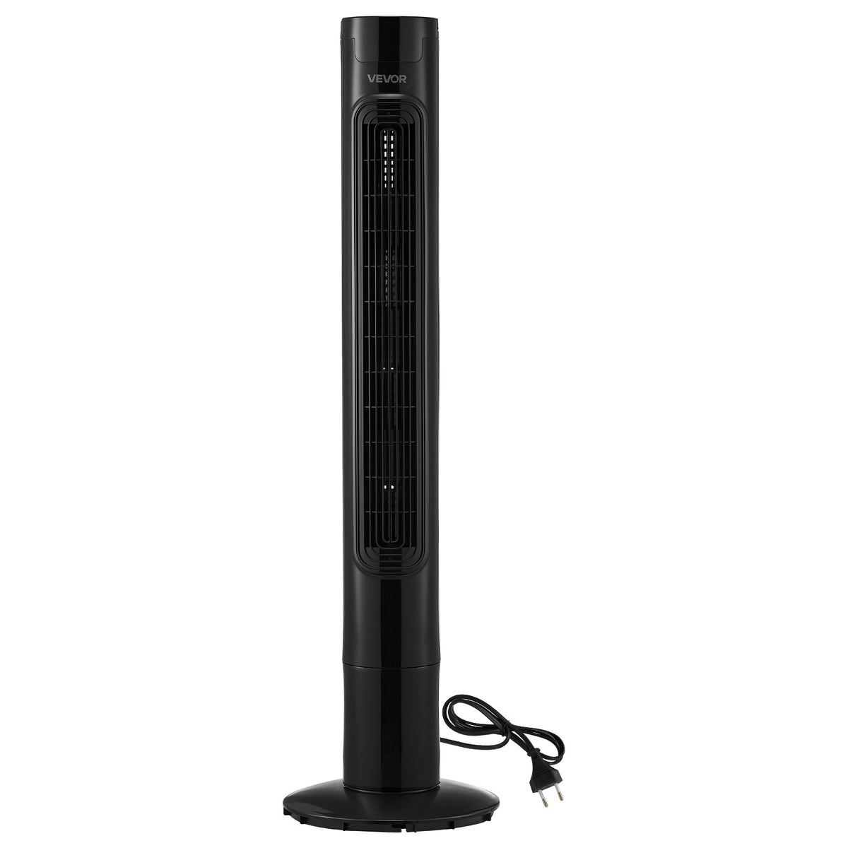VEVOR Ventilateur Colonne, 1017 mm, Ventilateur Tour Sol Oscillant 70° Silencieux Portable, 7 m/s, Vitesses Réglables, Minuterie 24 h
