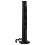 VEVOR Ventilateur Colonne, 1017 mm, Ventilateur Tour Sol Oscillant 70° Silencieux Portable, 7 m/s, Vitesses Réglables, Minuterie 24 h