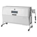 VEVOR Barbecue à Charbon Chargeant 60 kg, Barbecue Rôtissoire avec Roues Kit Tournebroche 38 W