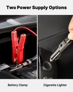 VEVOR Cric Électrique Hydraulique 12 V Charge 5 T Cric de Voiture avec Clé à Chocs et Compresseur