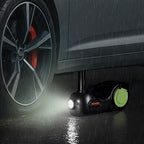 VEVOR Cric Électrique Hydraulique 12 V Charge 5 T Cric de Voiture avec Clé à Chocs et Compresseur