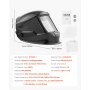 VEVOR Casque de Soudage Solaire Obscurcissement Automatique Couleur Réelle Grande Vue 100x95 mm