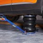 VEVOR Cric Pneumatique 5 tonnes Plage 140-470 mm Cric de Levage Pneumatique 0,8-1,0 MPa 3 Coussins d’Air Poignée Longue Ajustable Levage Rapide pour Réparation Entretien Voiture SUV Atelier Garage