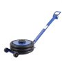 VEVOR Cric Pneumatique 5 tonnes Plage 140-470 mm Cric de Levage Pneumatique 0,8-1,0 MPa 3 Coussins d’Air Poignée Longue Ajustable Levage Rapide pour Réparation Entretien Voiture SUV Atelier Garage