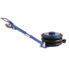 VEVOR Cric Pneumatique 5 tonnes Plage 140-470 mm Cric de Levage Pneumatique 0,8-1,0 MPa 3 Coussins d’Air Poignée Longue