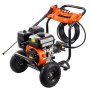 VEVOR Nettoyeur Haute Pression à Essence 3500 PSI 10 L/min Laveuse à Gaz