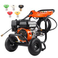 VEVOR Nettoyeur Haute Pression à Essence 3500 PSI 10 L/min Laveuse à Gaz