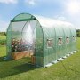 VEVOR Serre de Jardin Tunnel 4,48x1,97x1,97 m Maraîchère avec Système Arrosage