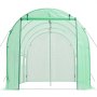 VEVOR Serre de Jardin Tunnel 4,48x1,97x1,97 m Maraîchère avec Système Arrosage