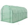 VEVOR Serre de Jardin Tunnel 4,48x1,97x1,97 m Maraîchère avec Système Arrosage