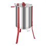 VEVOR Extracteur de Miel Manuel à 6 Cadres Centrifugeuse Séparateur Miel Acier Inox