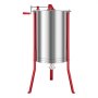 VEVOR Extracteur de Miel Manuel à 6 Cadres Centrifugeuse Séparateur Miel Acier Inox