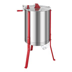 VEVOR Extracteur de Miel Manuel à 6 Cadres Centrifugeuse Séparateur Miel Acier Inox