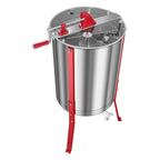 VEVOR Extracteur de Miel Manuel à 6 Cadres Centrifugeuse Séparateur Miel Acier Inox